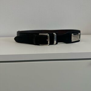 Dolce and Gabbana belt black